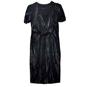 Anivee F. Metallic Party Sheath Dress